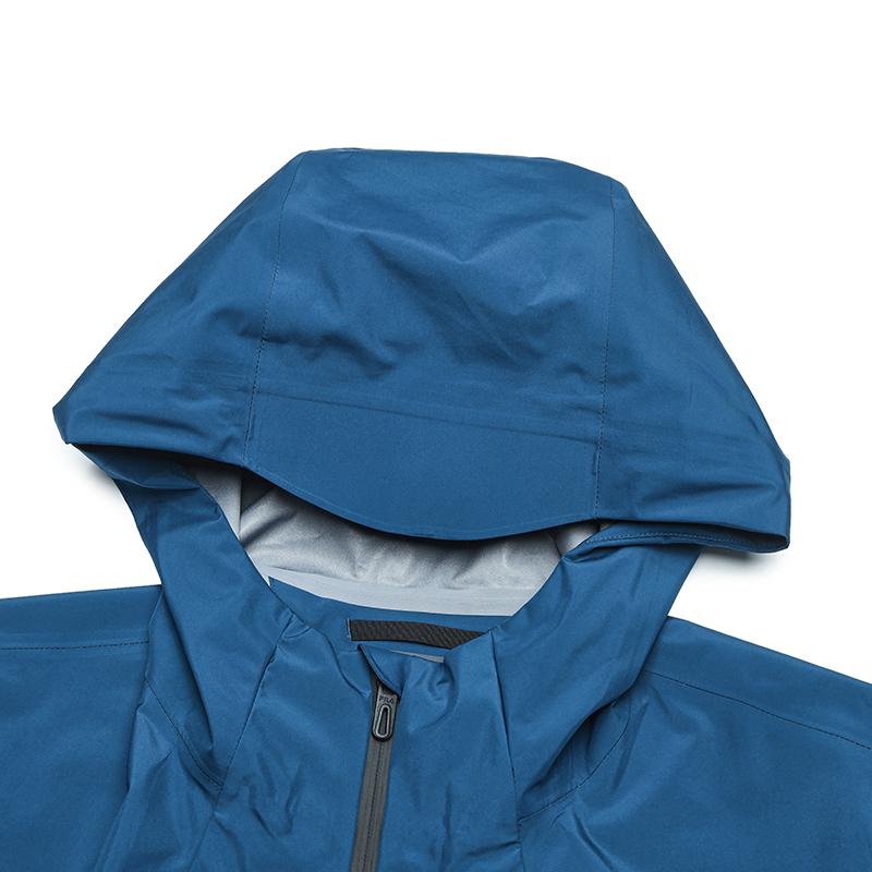 FILA Fashionable Versatile Casual Hooded Woven Jacket Men Jackets Ice-Mist-Blue A11M511719FBU