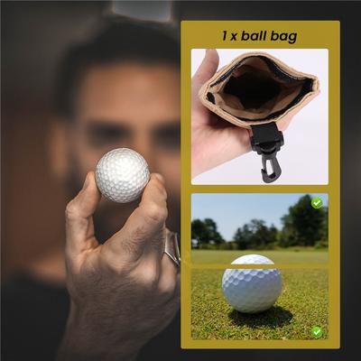 A23I-Golf Ball Storage Bag Holder This Funny Golf Gift Is Sure To Make A Laugh Store Your Golf Accessories Stocking