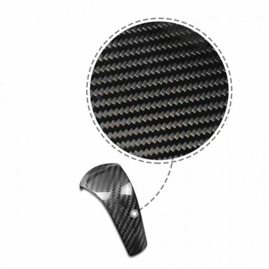 Real Carbon Car Gear Shift Knob Cover Trim Fit For Mazda3 Axela