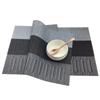 PVC-Tischset für Tischuntersetzer, 6 Stück, Weinuntersetzer, Bambus-Tischsets, Esstisch-Tischset, Küchen- und Tischwäsche