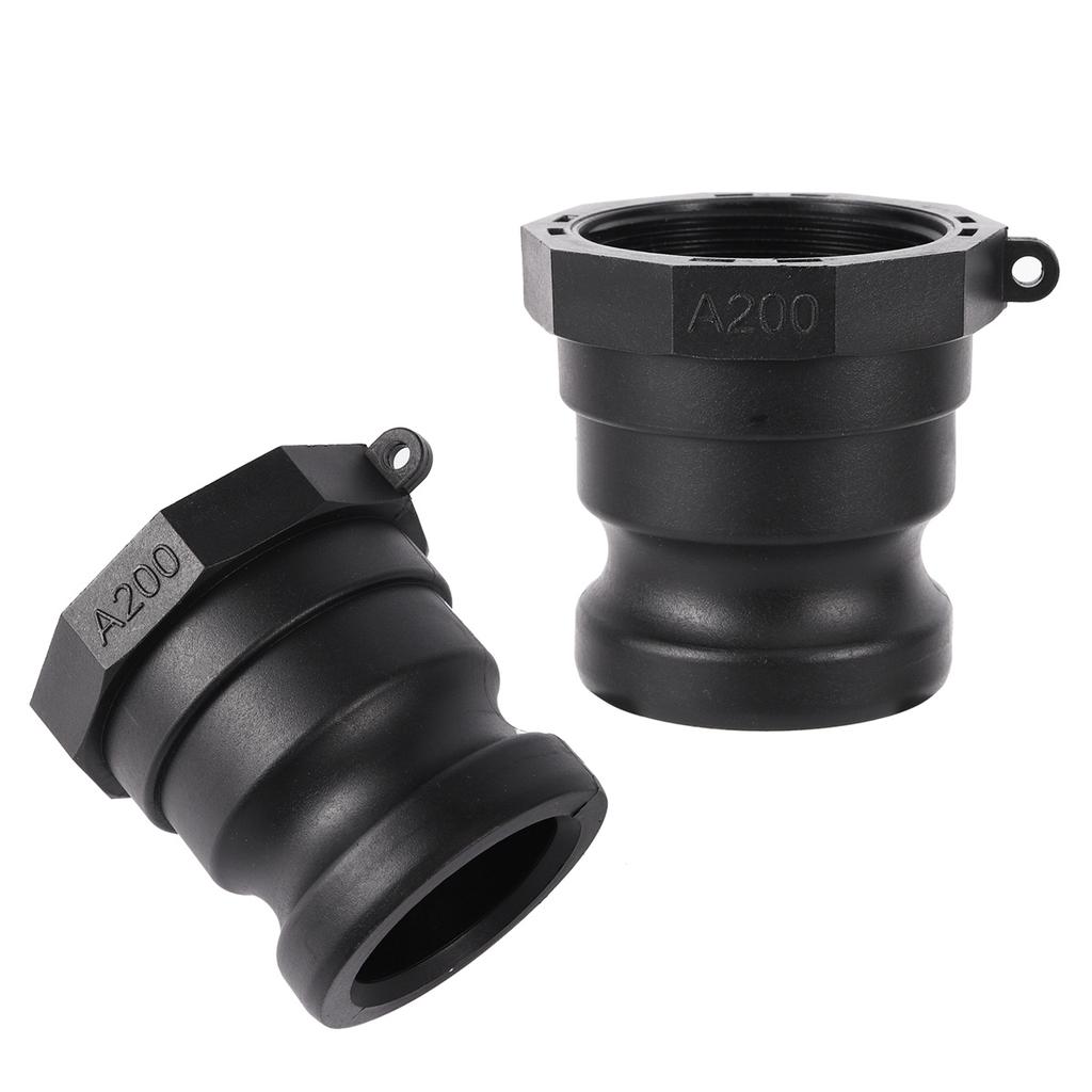 2" Cam-Lock Adapters 1/2" 1" 1.5" 2" Pipe S60 Coarse Thread IBC Tank Quick Couplings Water Tank Joints Garden Cam Groove Fitting