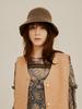 SORRY, TOO MUCH LOVE Jennie Wool Bucket Hat_Brown