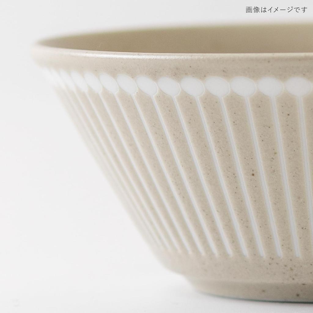 Minoru Pottery Albee 130 Schale, Rauchbeige