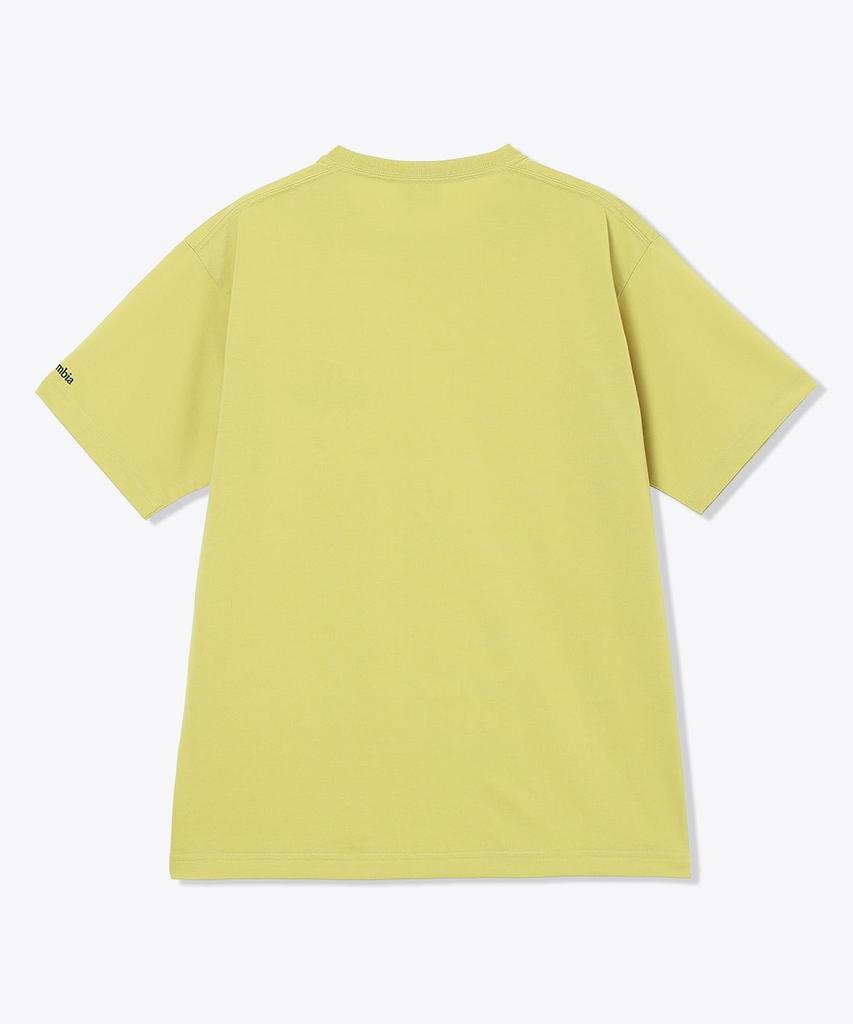 Urban Hike Graphic Short Sleeve PG3033 Bright Olive Oval Size S [Columbia] T-Shirt