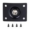 2 Piezas Jack de Entrada Metálico 1/4 de Pulgada Piezas de Guitarra Reemplazo Placa de Jack de Salida Guitarra Eléctrica