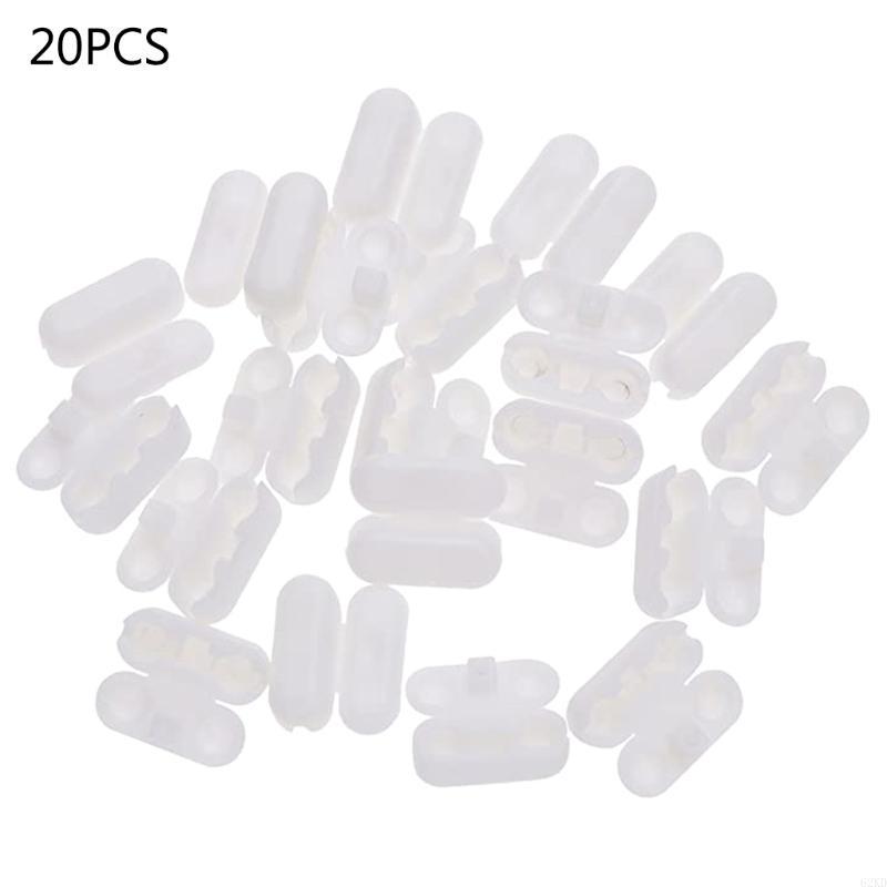 62KD 20 Pack Curtain Chain Connectors for Vertical Blinds Joiners Spare Replacements