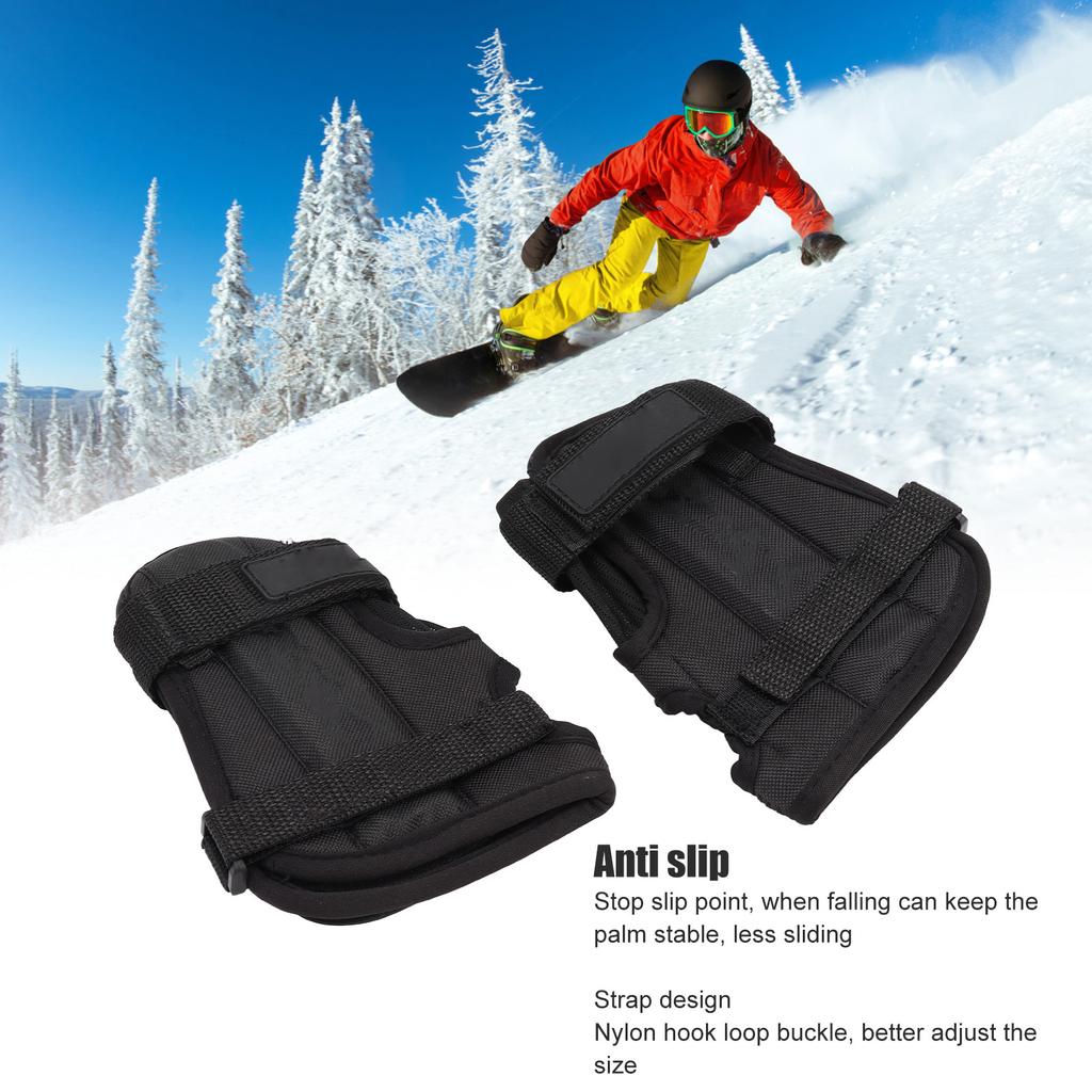 Skiing Wrist Support Lengthening Hand Protection Wrist Guard High Strength Hard Roller Skating Palm Protector M