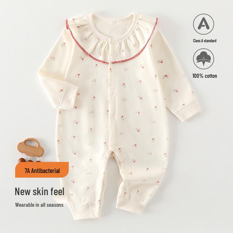 Unisex Baby Bodysuit: Soft Cotton Base Layer for 0-1 Year Old - All-Season Comfort