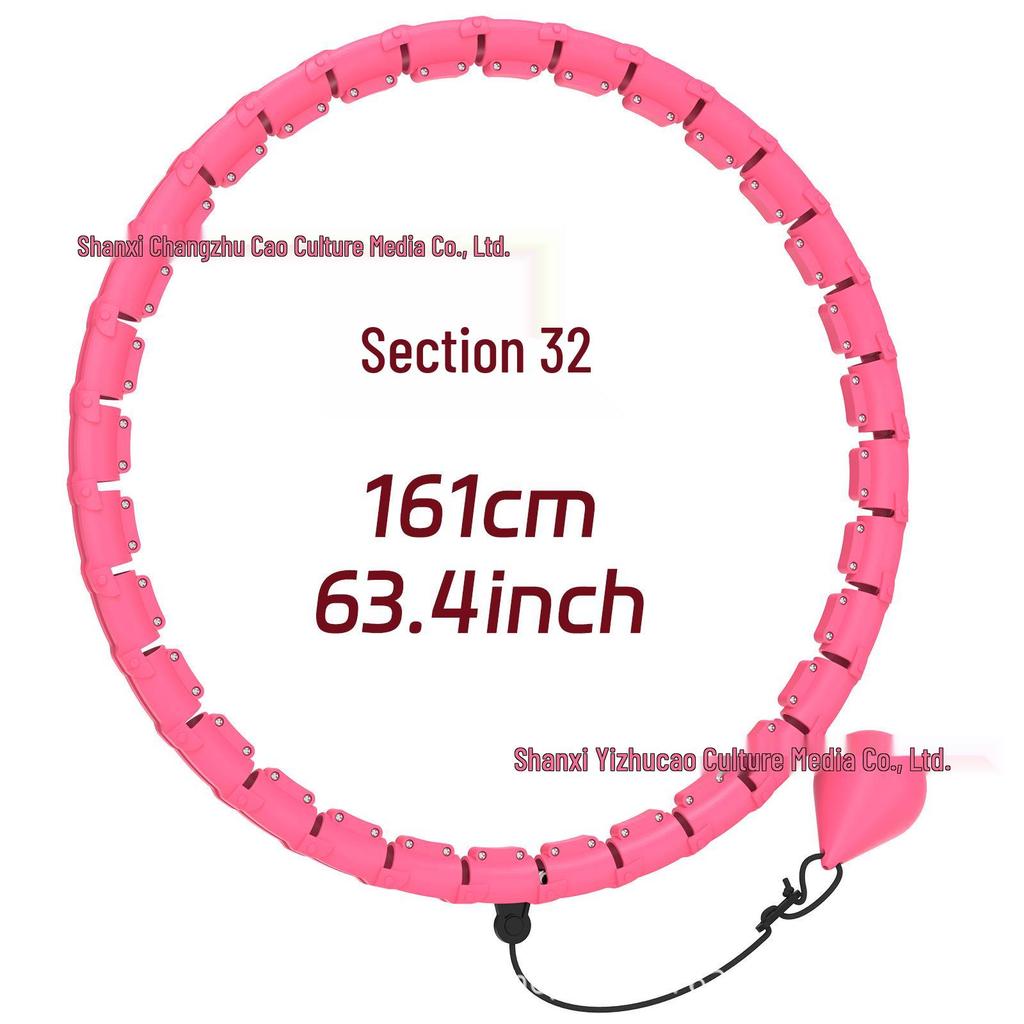 Intelligenter, abnehmbarer Hula-Hoop-Reifen für Frauen – Bauchweg-Effekt, taillenschonendes Fitnessprogramm