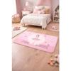 Children's Rug - EDEN - I Love Dancing - 45 X 75 Cm - Pink - 100% Polyester