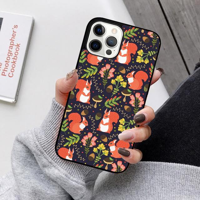 Wild Forest Animal Phone Case Back Cover For iPhone 17 Air 16 15 14 13 Pro Max 12 Max Plus 11 Pro Max Coque