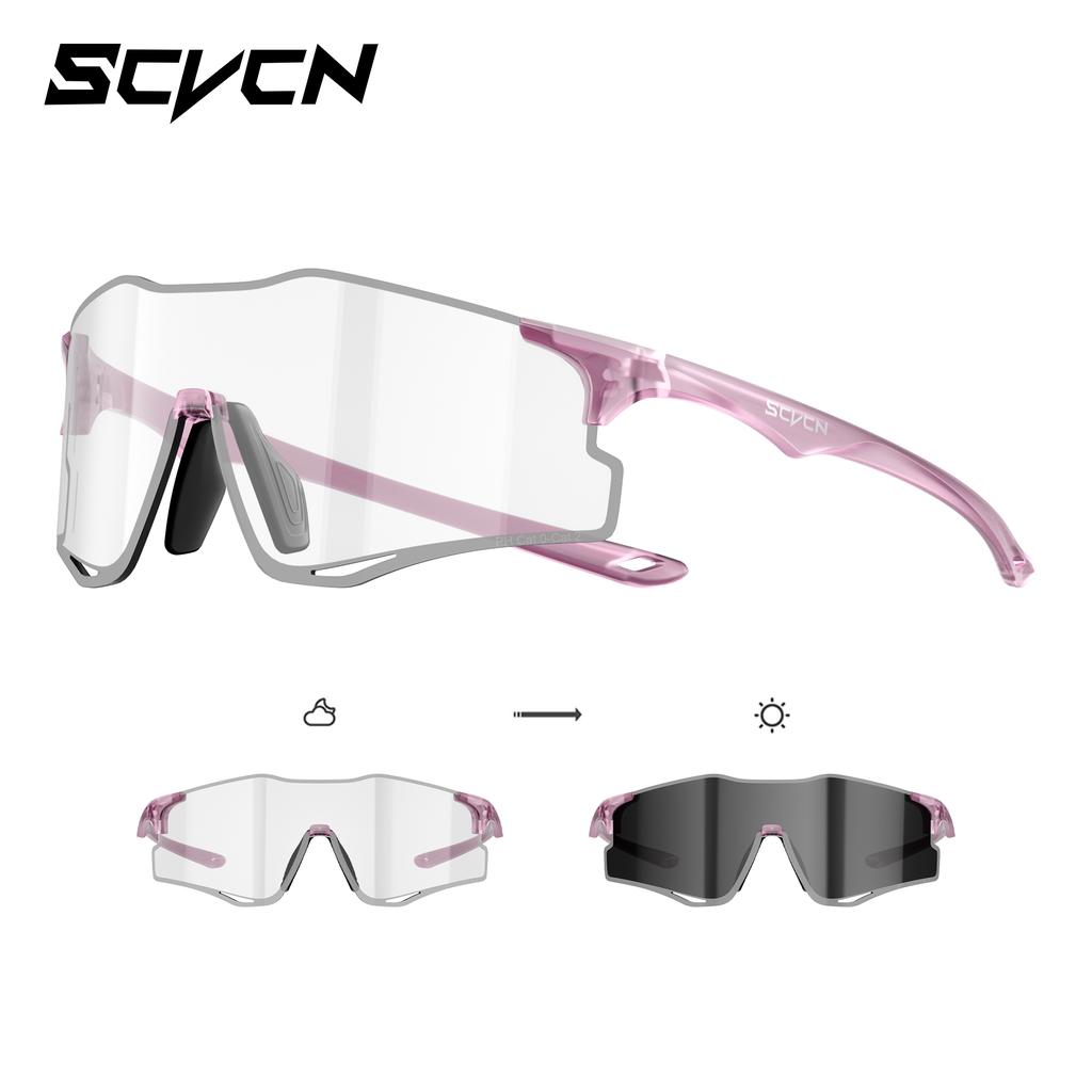 SCVCN Lightweight Photochromic Hiking Eyewear Running Sunglasses for Men Cycling Glasses UV400 Cycling Bike Glasses 2026 Casual