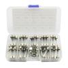 6x30mm 72 Car Boat Quick Blow Glass Tube Fuse Assorted Kit Fast-blow Glass Fuses