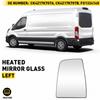 Fit 2015- Ford Transit-350 HD Mirror Glass Heated Upper Left Driver Side