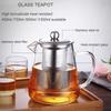 Heat Resistant Glass Teapot, Various Styles, Hot-selling Tea Sets, Clear Kettle, Flower Puer, Tea Infuser Pot, Dropshipping