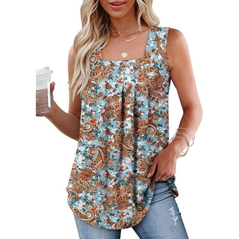 BITCED Women's Fashion Casual Sleeveless Blouses & Shirts
