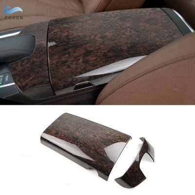 For Mercedes Benz S Class W222 2014 2015 2016 2017 2018  Car Interior Center Console Lid Armrest Box Protective Cover Trim