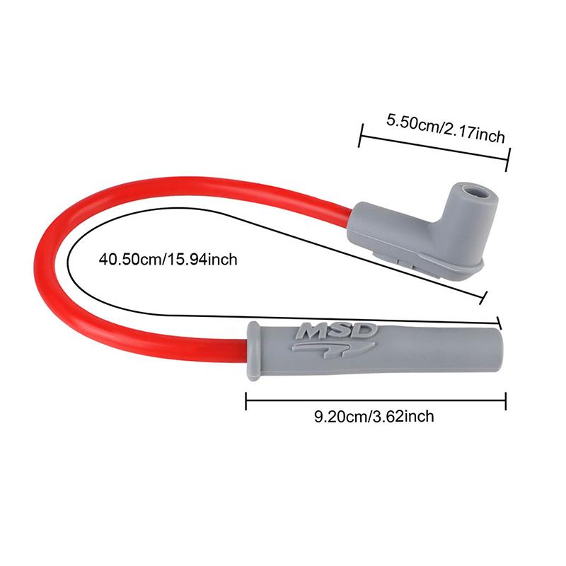 Motorrad Zündkabel Zündspule Booster Zündkerzenstecker Hochspannungskabel Offroad Fahrzeugteile Zubehör Msd Boosterkabel