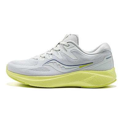 Lancer Gun Knight 2 Confortável Absorção de Choque Antiderrapante Resistente ao Desgaste Tênis de Corrida Baixo Masculino Tênis de Corrida Cinza S28190-11