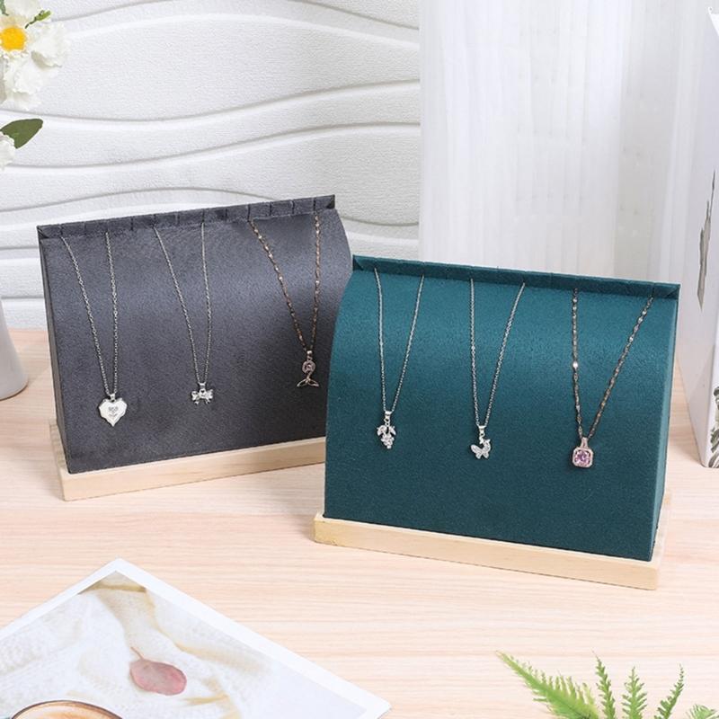 Large Size Wooden Necklace Stand Elegant and Convenient Storage Rack Lightweight Necklace Display and Oragnization Stand