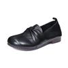 Women's Shoes Soft Bottom Leather Shoes Vintage Cowhide Flat Single Shoes