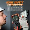 6000 Counts Bluetooth Digital Multimeter, Auto-ranging TRMS Volt Meter for AC/DC Voltage, Current, Resistance, Diode Test