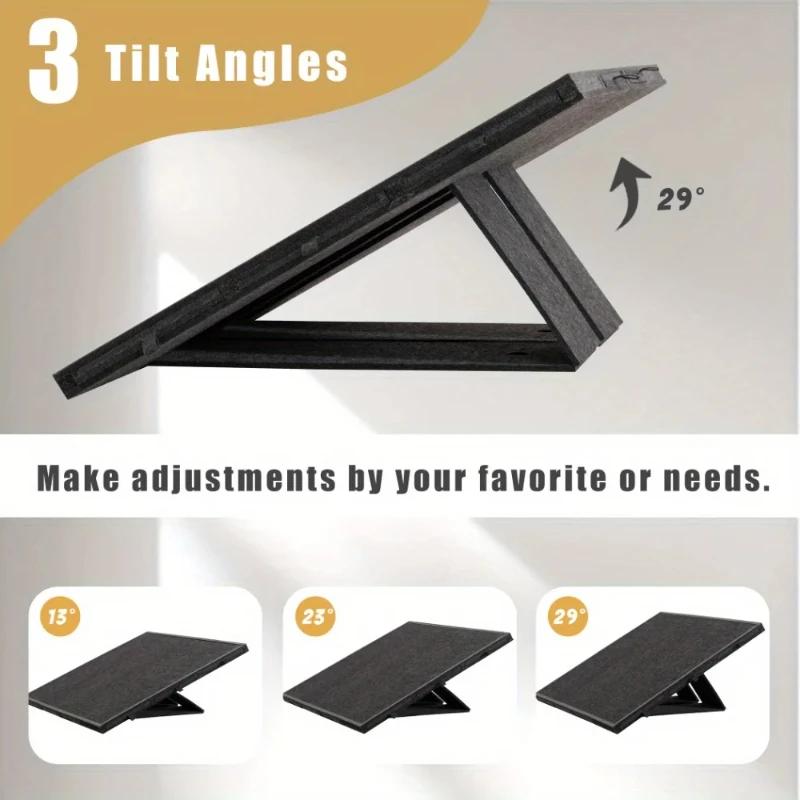 1 Set tragbare Filz-Puzzle-Tischplatte - Faltbar mit Halterabdeckung, Aufbewahrungs-Organizer für Zuhause/Büro für Puzzle- & Bastelbedarf