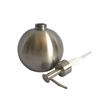 Stainless Steel Round Empty Lotion Soap Dispenser Bottle, 350ml Soap Dispenser Great For Essential Oils, Lotions, Liquid Soaps