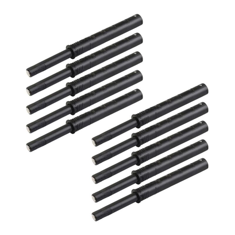 5/10Pcs Cabinet Door Hidden Bouncer Built-in Spring for Wardrobe Drawer Free Pull Hand Push Door Opener Rotating Adjustment3-5mm