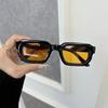 Vintage Women Fashion Square Sunglasses Retro Black Sun Glasses Female Male Eyewear Oculos