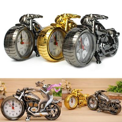 Kreativní styl motocyklu Quartz Clock Budík Hodinář Stolní dekorace
