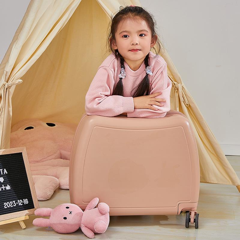 

18-дюймовый легкий детский чемодан-каталка, мини-тележка для девочек и мальчиков 18-inch