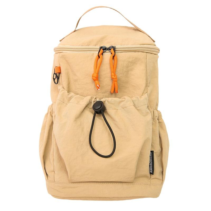 Nylon Backpack Women's New Waterproof and Lightweight Outdoor Leisure Travel Versatile Large-capacity Small Schoolbag