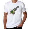 Trex Shadow  Green Cheeked Conure Tshirt Breathable Lightweight Summer Top Tshirt