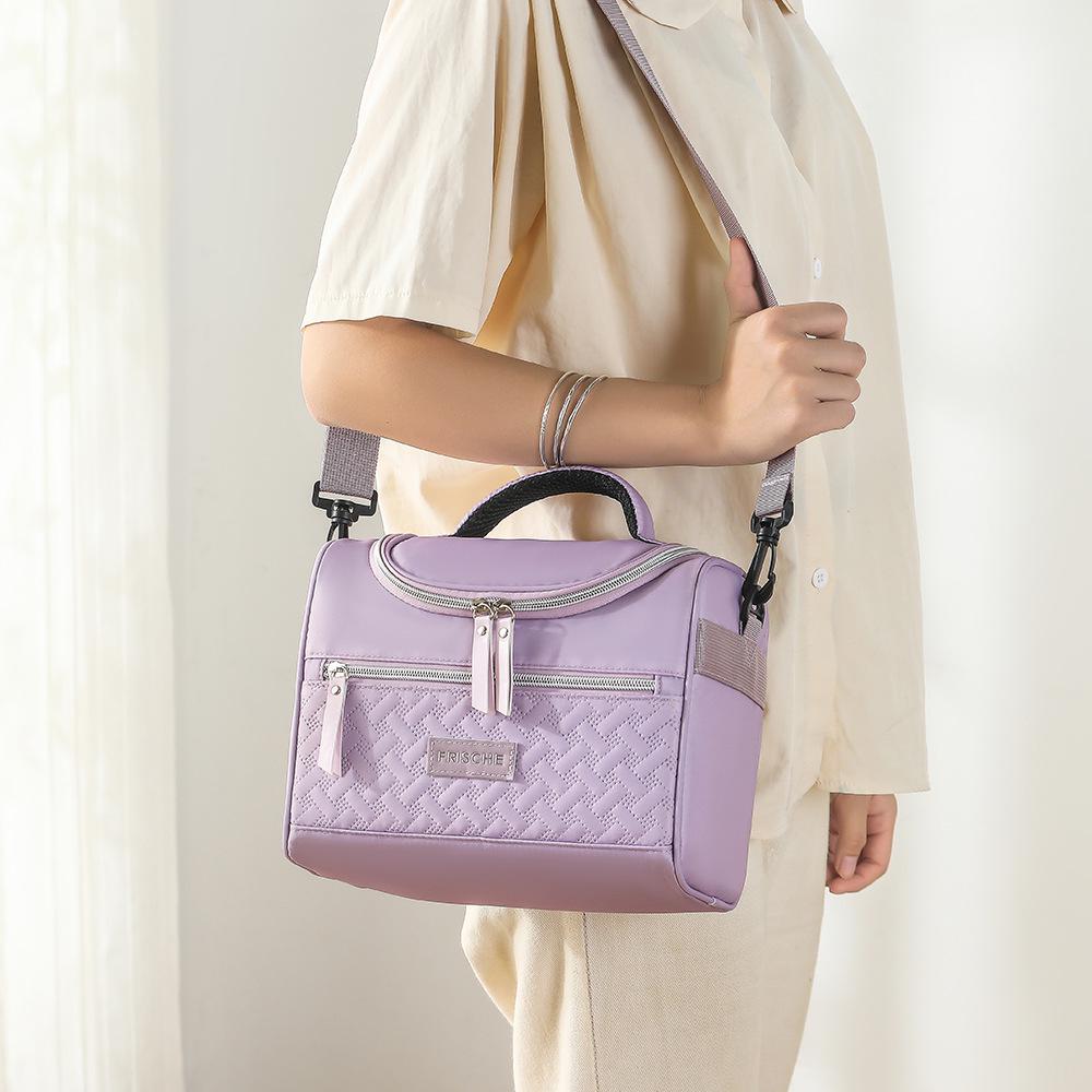 Stylish Insulated Lunch Bag for Office Workers, Bento or Breakfast Carry Bag