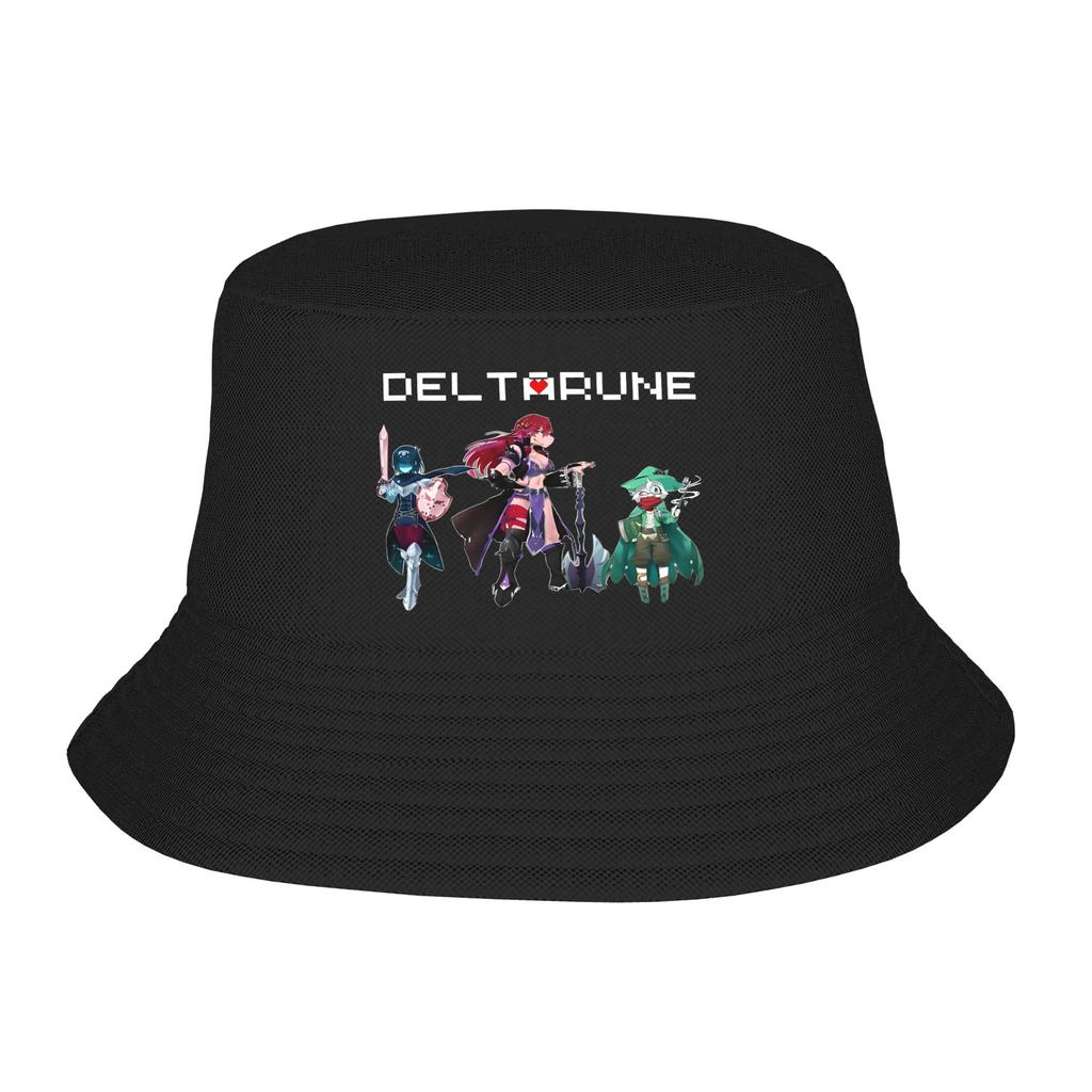 Frühlingspicknick Kopfbedeckung Deltarune Gaming Stuff Eimerhüte Trendiger Unisex Sonnenhut Bob Fischer Unisex Kappe Outdoor
