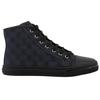 Gucci MONOGRAM Canvas Print High Top Stylish Skateboarding Shoes Women's Black 426186 KQWM0 1948
