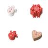 Charming 10pcs Wooden Christmas Tree Ornaments For Festive Home Decor