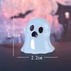 Cartoon Halloween Luminous Ghost Figurines Resin Crafts DIY Noctilucent Ghost Ornaments Cute Mini Micro Landscape Decorations