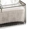 Tissue Box Holder Large Opening Auto Lifting Spring Home Tissue Dispenser for Bathroom Vanity