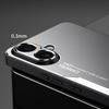 For iPhone 16 Plus Phone Case Aluminium Alloy TPU PC Back Cover