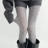 Dark Gray Pantyhose Women'S Spring And Autumn Retro Love Hollow Outer Stockings Japanese Jk Sweet White Leggings