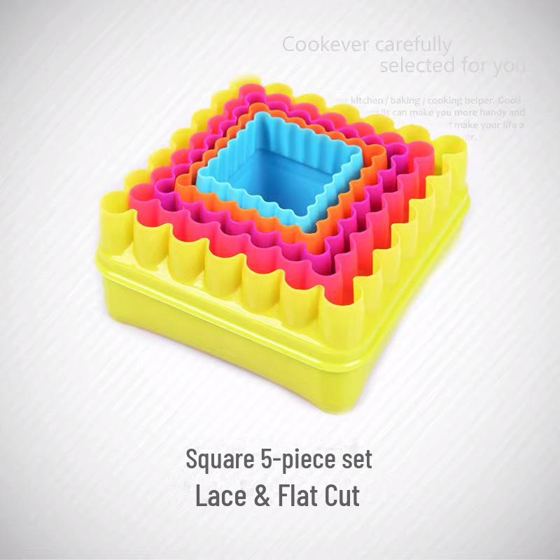 

Пластиковые формочки для печенья, тортов и пирожных - 5-6 колец для нарезки мусса из сливы и овощей