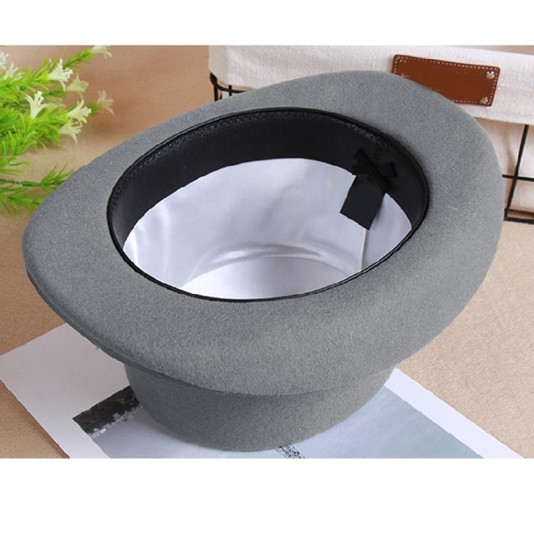 Men Cowboy Hat Jazzs Top Hat Ladies Men Fedora Hat Jazzs Hat Woolen Fedora Hat