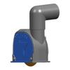 Cutting Dust Shroud for Angle Grinder Grinder Dust Shroud Adjustable Vacuum Cleaner for Wood Concrete Wall Stone