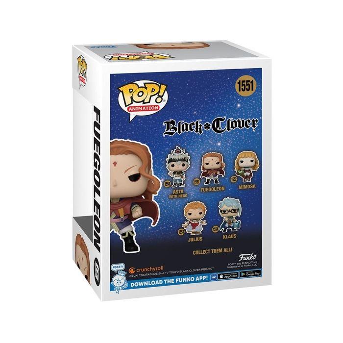 Funko - Black Clover -Figurine POP! Fuegoleon 9 cm