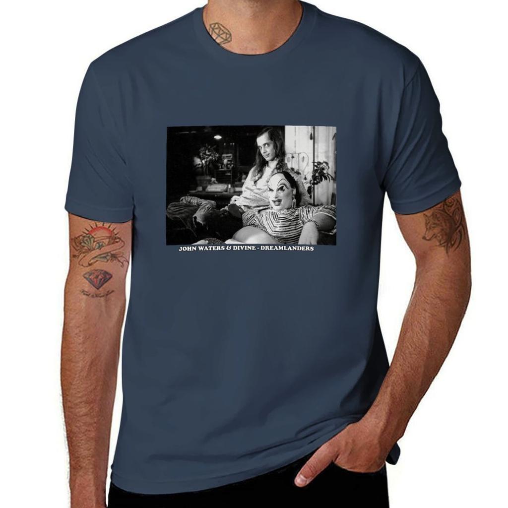 John Waters Divine DREAMLANDERS TShirt Breathable Lightweight Summer Top