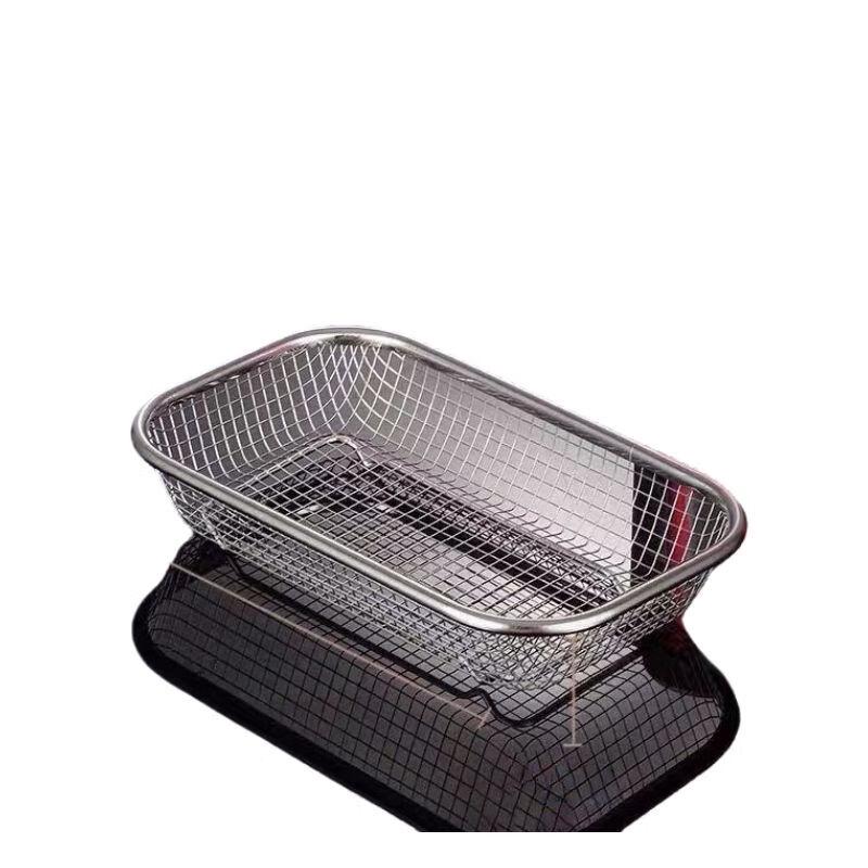 Stainless Steel Utensil Drainer and Storage Basket
