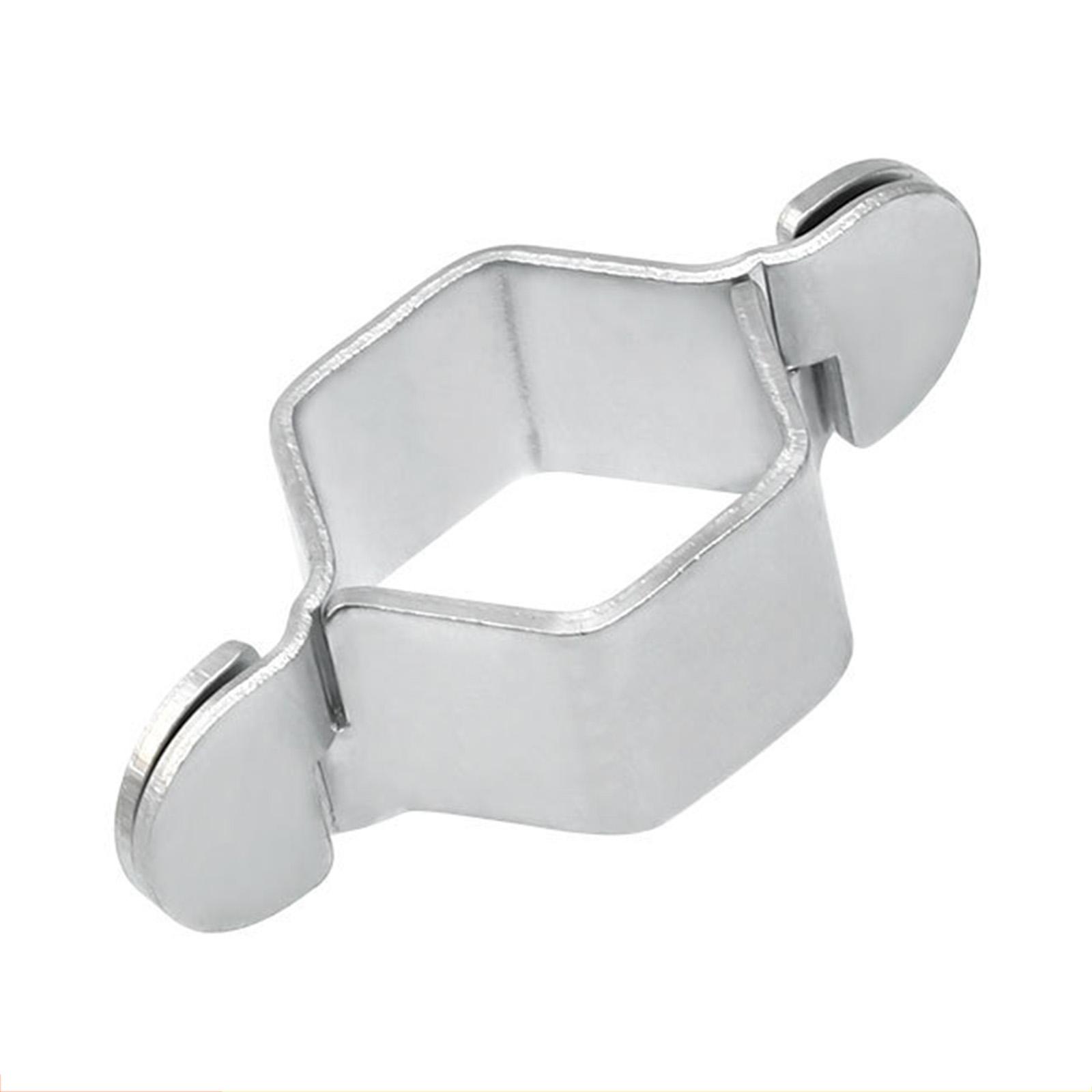 

5 шт. шестигранный шланговый соединительный ключ гаечный ключ для водопроводного крана гаечный ключ съемная гайка водонагреватели шестигранная трубка установка серебряный