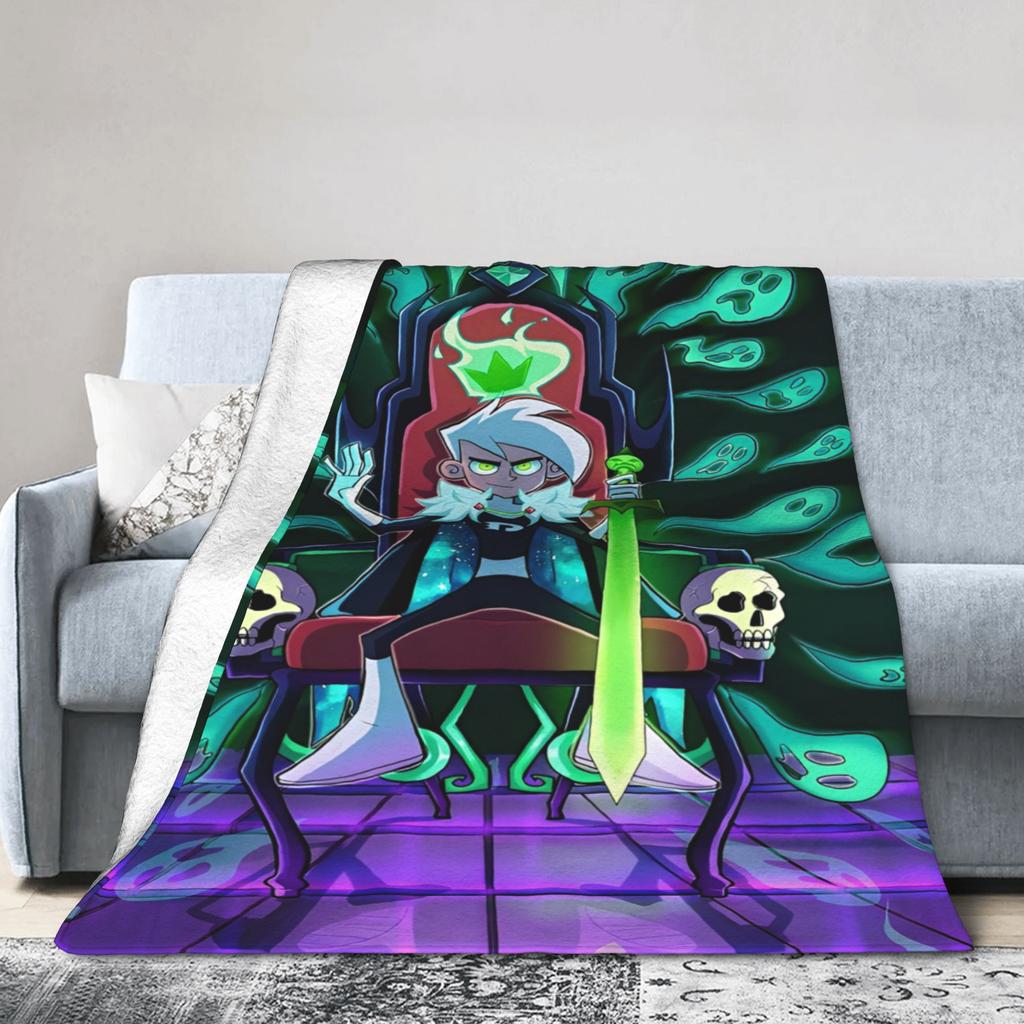 Cozy Dannys Phantoms Blanket Merch Sofa Decorative Blanket Throw Super Warm Flannel for Car